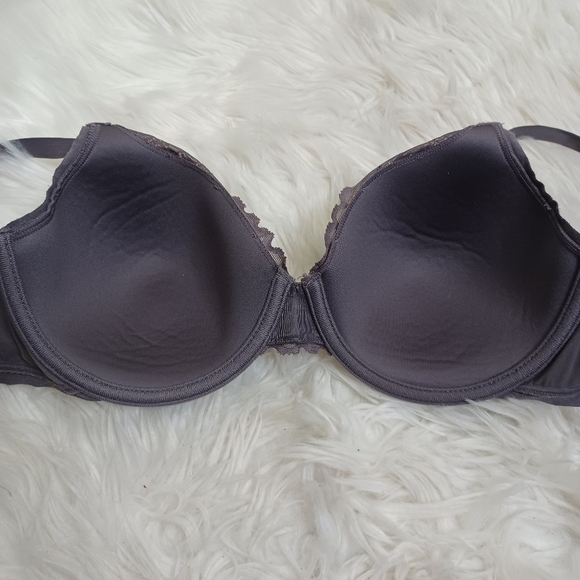 Natori Refined Contour Gray Underwire Bra Sz 34D - Picture 4 of 6